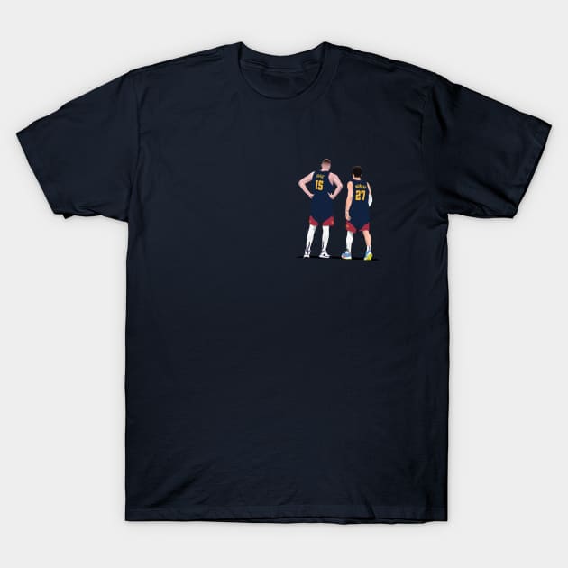 Nuggets Duo T-Shirt by dbl_drbbl